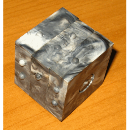 Кубик-буква для вивчення Брайля 1